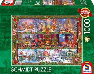 NEW Schmidt Jigsaw Puzzle 1000 Pieces 59784 Season’s Greetings - Imagen 1 de 2
