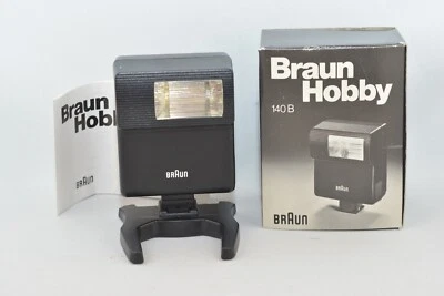 Used BRAUN Hobby 140 B Shoe Mount Flash gun for camera SLR Vintage - Image 1 of 4