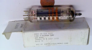 6360 NOS Vakuumröhre JAN Amperex Dual Tetrode - Bild 1 von 1