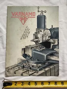 Varnamo 1956 Produktkatalog Schwedische Industriemaschinen Pressen Former - Bild 1 von 5