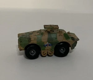 Vintage 1994 Micro Machines 2” Military Armored Tank BRDM-2 AT5 Tan Green Galoob - Picture 1 of 6