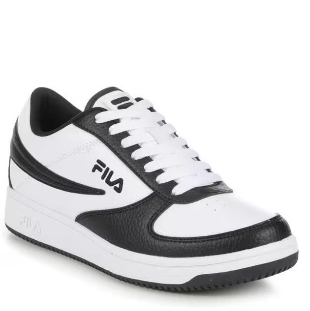 Mujer FILA A-Zapatillas bajas Zapatos de cancha Entrenadores Talla 6 11 Negro Blanco Nuevo con etiquetas Foto 1 de 1