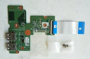 HP Stream 13-C 13.3" Dual USB Ports Board + CABLE + SCREWS - DA0Y0BTB6D0 *GRD A* - Picture 1 of 3