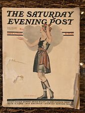 A Complete The Saturday Evening Post, Sept. 4, 1920 Antique GOOD CONDITION