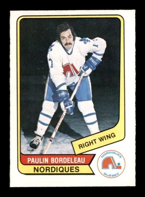 1976 O-Pee-Chee WHA #98 Paulin Bordeleau   NM/NM+ X3541880 - Image 1 of 3