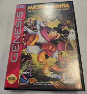 Mickey Mania: The Timeless Adventures of Mickey Mouse (Sega Genesis) Complete - Picture 1 of 3