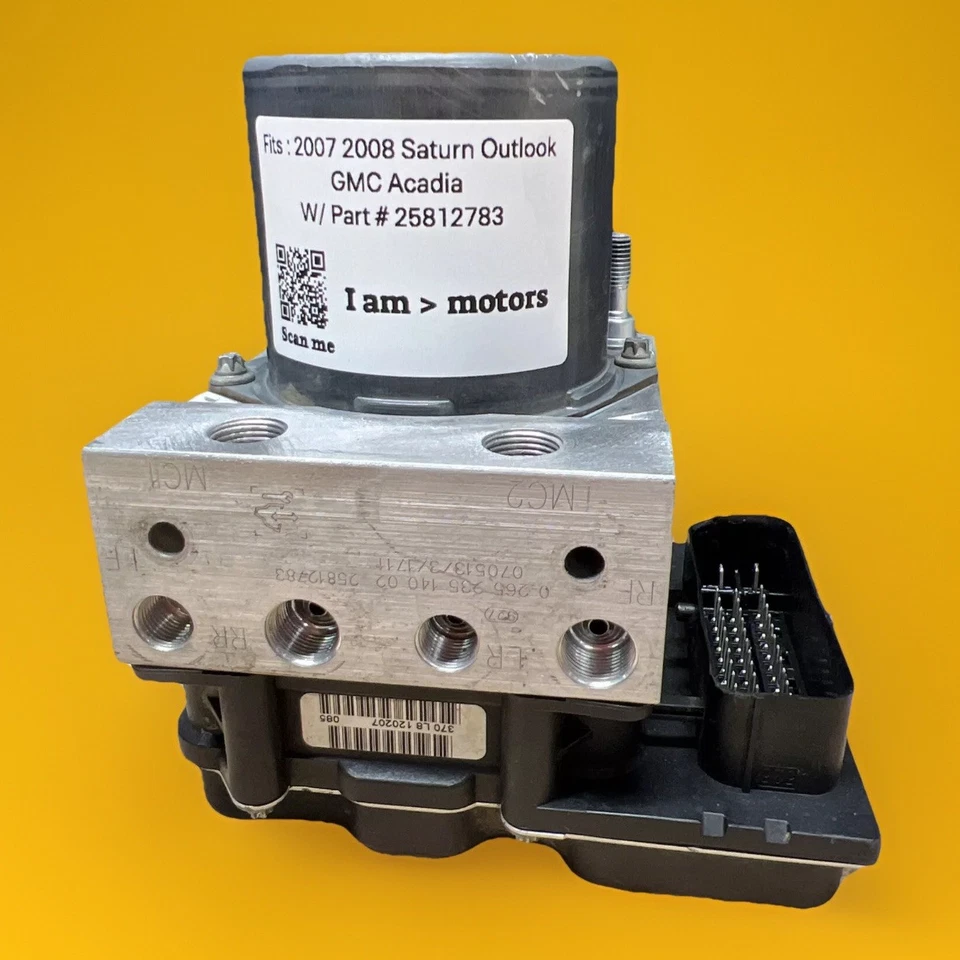 Módulo de bomba de freio ABS recondicionado 2007 - 08 Saturn Outlook GMC Acadia | 25812783 - Imagem 1 de 4