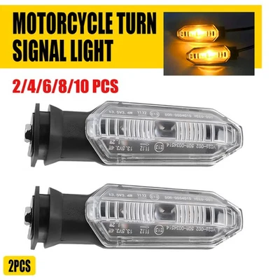 2-10x LED luces de señal de giro delanteras/traseras indicador para HONDA CB400F NC700 CBR500R Foto 1 de 4