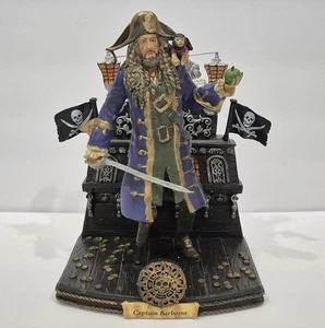 Captain Barbossa Hawthorne Village Fluch der Karibik Film Statue *LESEN* - Bild 1 von 15