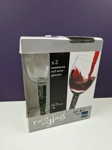 DENBY JET red wine glasses x 2 **boxed** - Picture 1 of 8