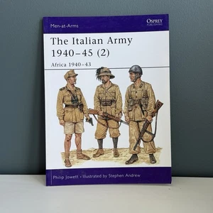 Osprey Men-at-Arms The Italian Army 1940-45 Africa (2) 2001 Book TPB T66 - Imagen 1 de 5