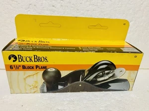 Buck Bros.: Taglierina piano blocco 6 1/2 MISB NUOVA vecchio magazzino - Foto 1 di 2
