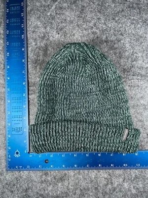 Eddie Bauer Gorro Toque Adulto Talla Única Verde Blanco Tejido Acrílico Campamento Caminata Esquí Foto 1 de 4