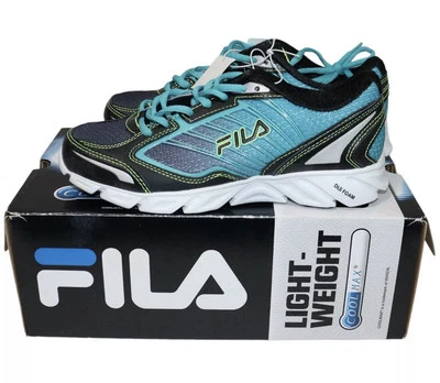 Fila 女式 7 码轻便 CoolMax Fresh 3 #893686 鞋蓝色全新带标签 — 第 1/4 张图片