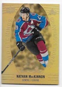 19/20 UPPER DECK TIM HORTONS GOLD ETCHINGS Nathan MacKinnon #GE2 - Picture 1 of 1