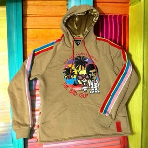 FROST ORIGINALS Bad Guy Fleece Hoodie Men's Tan, Size Medium RARE, “ Scarface” - Picture 1 of 20