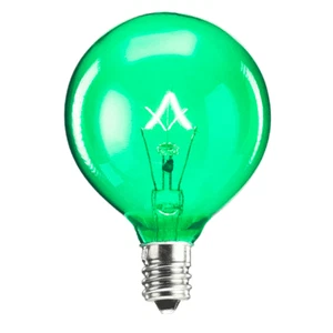 Bombilla Scentsy 25 vatios verde pieza de repuesto nueva en caja original - Imagen 1 de 1