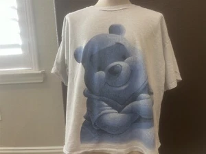 Camiseta gris vintage años 90 Winnie the Pooh Disney talla XXL - Imagen 1 de 3