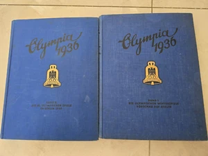 1936 Olympics Olympia PRE WW2 Genuine Germany FULL Photo Album Jesse Owens #02 - Picture 1 of 24