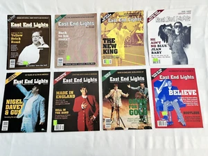 Elton John East End Lights Fan Magazine 1993 to 1995 8 Issues Reg Dwight - Imagen 1 de 2