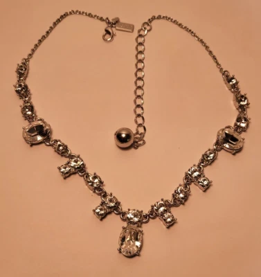 Colar de strass cristal Kate Spade Nova York 14 a 18 polegadas - Imagem 1 de 4