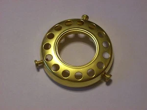 2 1/4" FITTER BRASS SCREW-ON UNO TYPE SHADE HOLDER POLISHED & LACQUERED 10786JB - Picture 1 of 3