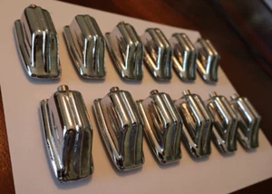 Rogers Beavertail Tom Drum Lugs, Vintage, Set of 12, Big R 70's and 80's, Nice!! - Picture 1 of 10
