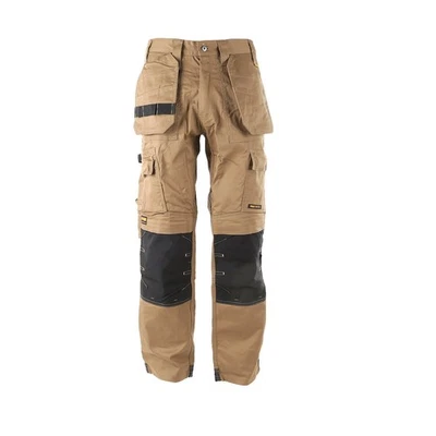 Pantalones de trabajo DEWALT ProTradesman elásticos para hombre tostados - DXWW50023-TAN, tostados Foto 1 de 3