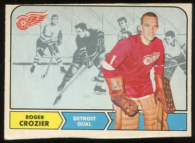 1968-69 OPC O-Pee-Chee #23 Roger Crozier Detroit Red Wings - Image 1 of 2