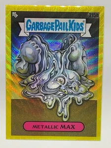 2022 Garbage Pail Kids Chrome Series 5 METALLIC MAX Yellow Wave #215b /275 - Picture 1 of 2