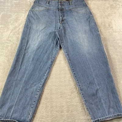 Pantalones de mezclilla de colección Marithe Francois Girbaud para hombre 40x32 azul patinador holgados pierna ancha años 90 Foto 1 de 4