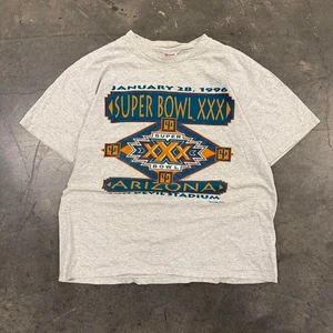Vintage 90s XXX Super Bowl T Shirt Size XL - Picture 1 of 8