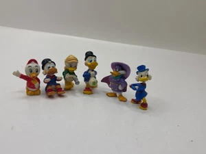 Figuras PVC Pato Donald Disney Huey Dewey Louie Scrooge Pato Ala Oscura - Lote de 6 - Imagen 1 de 12