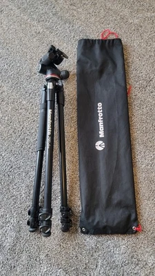  Manfrotto 290 Xtra Tripod + Manfrotto MH804-3WUS - Image 1 of 4