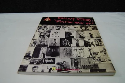 Rolling Stones Exile on Main St Recorded Versions guitar tab book, 1995 - Image 1 of 4