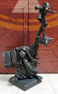 Warhammer Fantasy Classic Skaven Plaguelord Skrolk Monk Citadel Metal - Picture 1 of 2