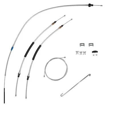 Parking Brake Cable Kit Complete 1968-69 Chevrolet Camaro Pontiac Firebird SS - Image 1 of 4