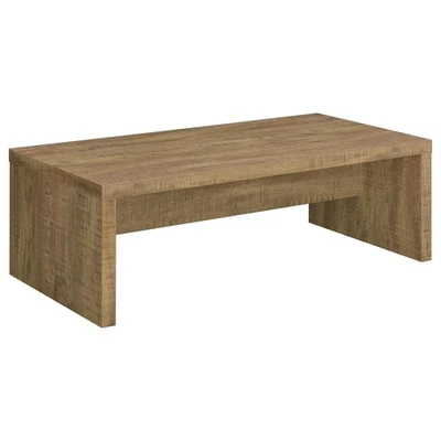 Mesa de centro rectangular de madera Lynette Coaster Home Furnishings, mango (caja abierta) Foto 1 de 4
