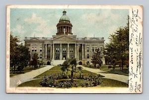 Postal vintage Fresno California - Court House c1905 - Imagen 1 de 2
