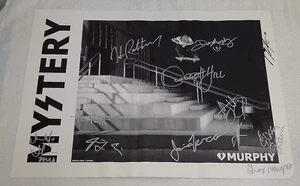 Autogrammiertes mehrschichtiges signiertes Poster Zero Mystery 2007 Skateboard Promo Murphy Asta - Bild 1 von 2