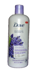 Dove Nourishing Secrets Relaxing Ritual Lavender & Chamomile Bubble Bath 23Fl oz - Picture 1 of 7