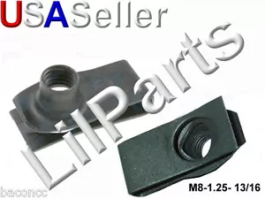 Extruded U J Nut Body Fender Clip A11630 GM Ford 11503317 N623343-S2 N623343S2 - Picture 1 of 1
