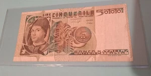 BILLETE ITALIANO 5000 LIRAS MARZO 1979 LA 095250 CIRCULADO BUEN ESTADO - Imagen 1 de 2