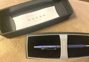 CROSS Disney Resort Mickey Mouse Ballpoint Pen(Blue) wz/Box Super Rare Limited - Picture 1 of 5