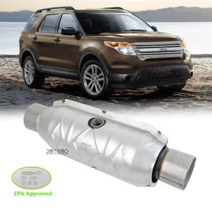 For Ford Explorer 2.5" Inlet/Outlet Catalytic Converter EPA Approved+Heat Shield - Bild 1 von 20