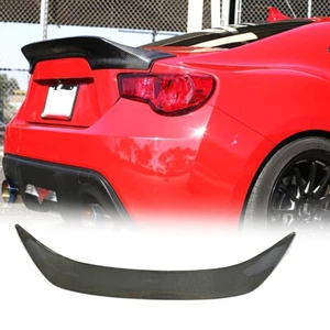 For Subaru BRZ Toyota GT86 Scion FRS 13-20 Carbon Fiber Rear Trunk Spoiler Wing - Picture 1 of 9