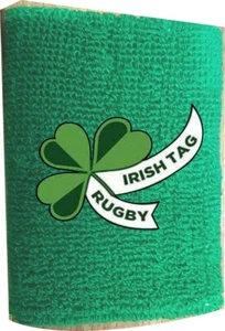 12 Personalized Sports Wrist Sweatbands, Pair with logo printed - Picture 1 of 2