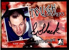 2005-06 ITG Tough Customers Autographs #ES Eddie Shack Leafs Auto