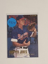 Chipper Jones 1996 Fleer Update Card #U228 Atlanta Braves MLB HOF 