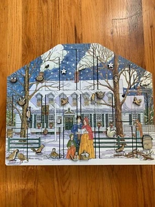 2007 Byers Choice Williamsburg Raleigh Tavern Christmas Advent Calendar READ - Picture 1 of 24
